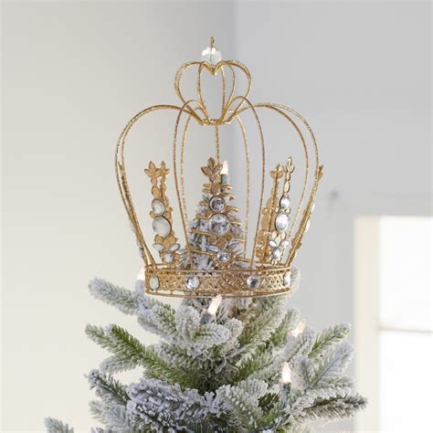 crown xmas tree topper